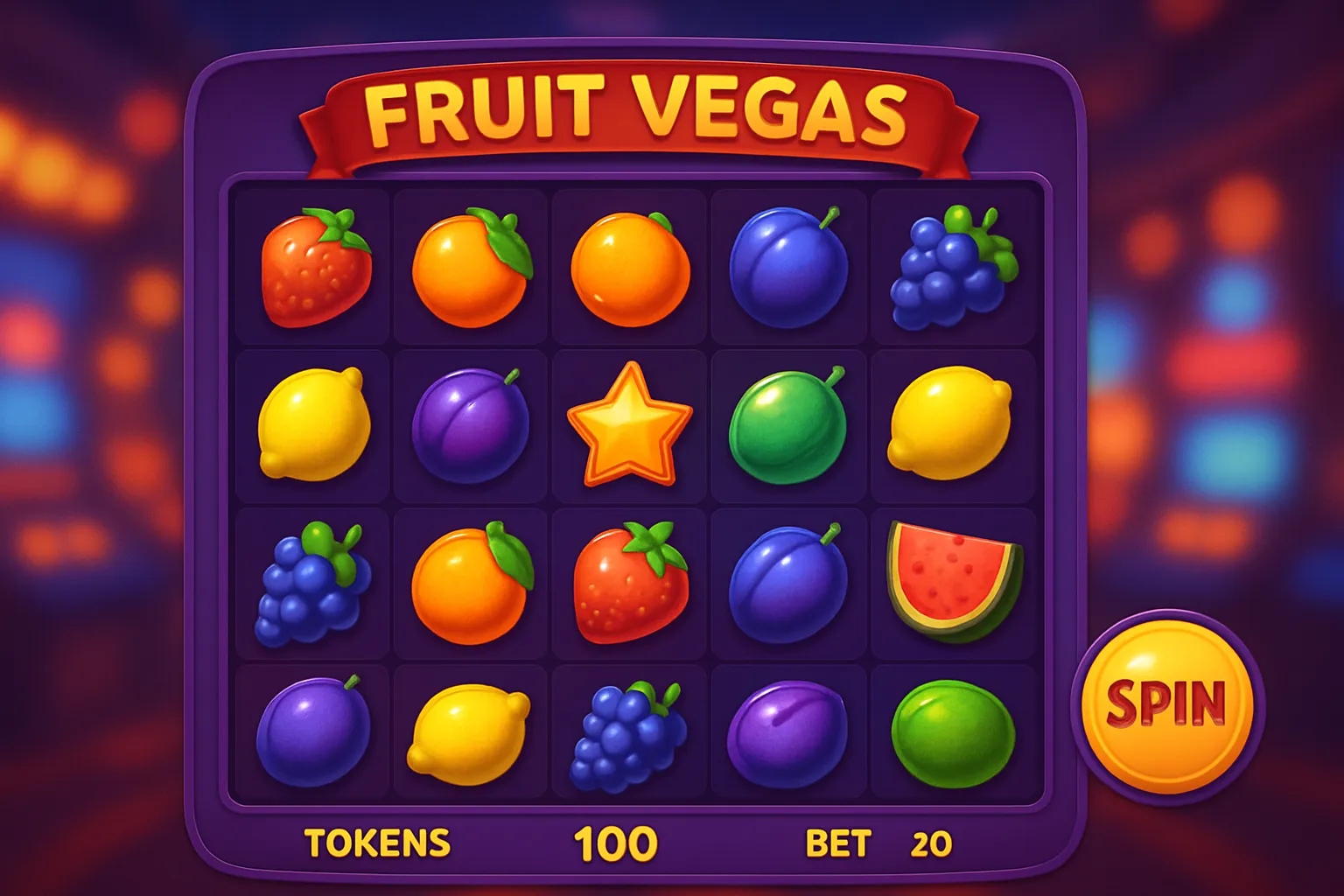 Fruit Vegas Game